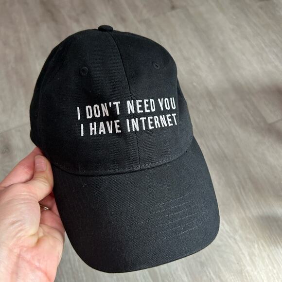 Forever 21- hat adjustable- funny internet unisex- OSFM humor hats gift satire - Picture 7 of 7